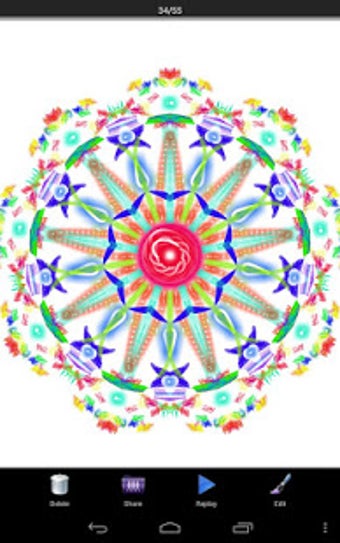 Image 0 for Magic Paint Kaleidoscope