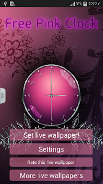 Imagen 4 para Free Pink Clock