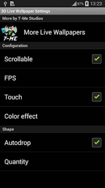 Imagen 6 para 3D Live Wallpaper