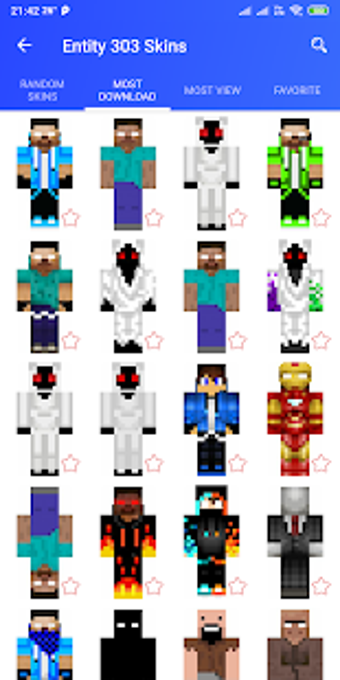 Image 3 for Entity 303 Herobrine Skin…