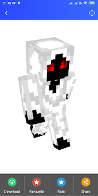 Image 0 for Entity 303 Herobrine Skin…