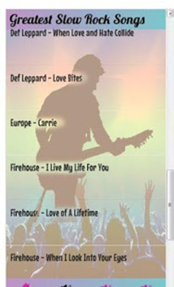 Imagen 0 para Greatest Slow Rock Songs