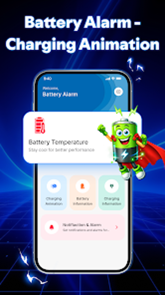 Image 0 for Battery Alarm - 3D Chargi…