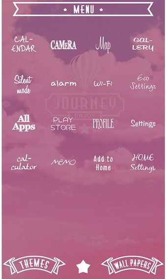Image 0 for Cute Theme-Pink Clouds-
