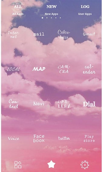 Image 1 for Cute Theme-Pink Clouds-