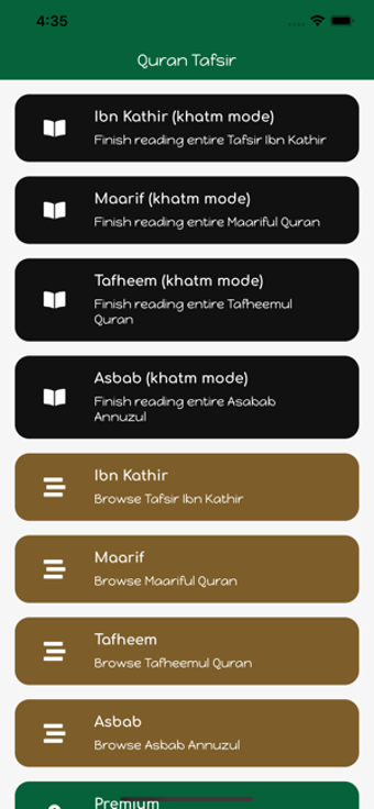 Image 0 for Quran Tafsir Ibn Kathir &…