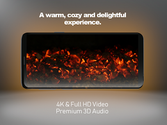 Imagen 2 para Blaze - 4K Virtual Firepl…