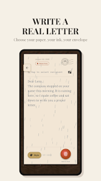 Image 0 for InkedApp: Pen Pal Letters