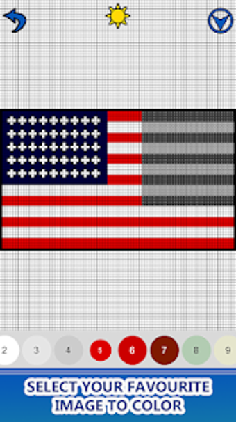 Image 2 for Flags Color by Number: Pi…