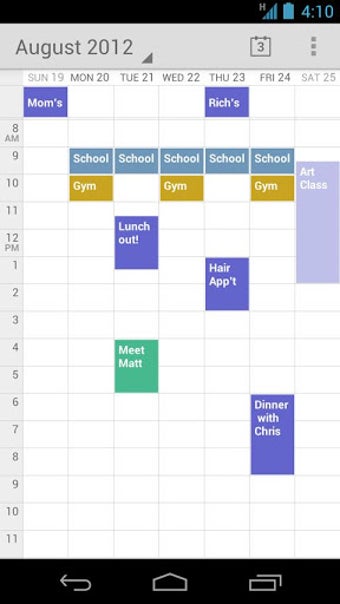 Imagen 2 para Google Calendar