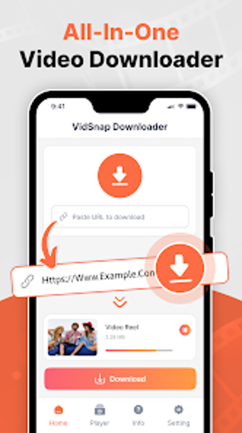 Image 0 for VidSnap Saver  Player
