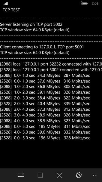 Image 0 for Iperf for Windows 10