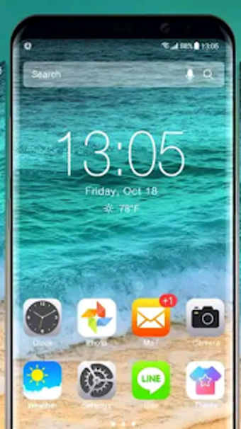 Image 1 for Launcher For iphone 8 - i…
