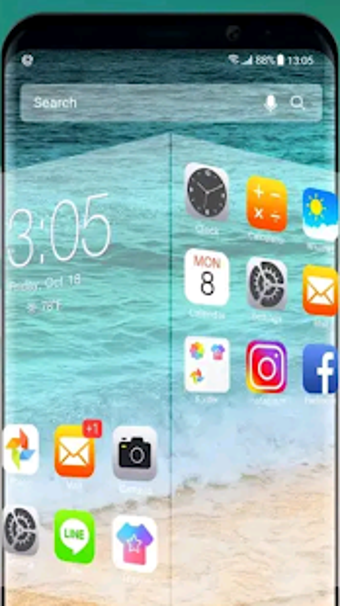 Image 0 for Launcher For iphone 8 - i…