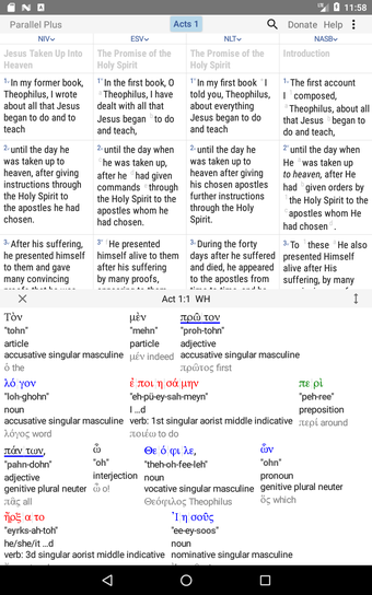 Imagen 13 para PARALLEL PLUS Bible: word…