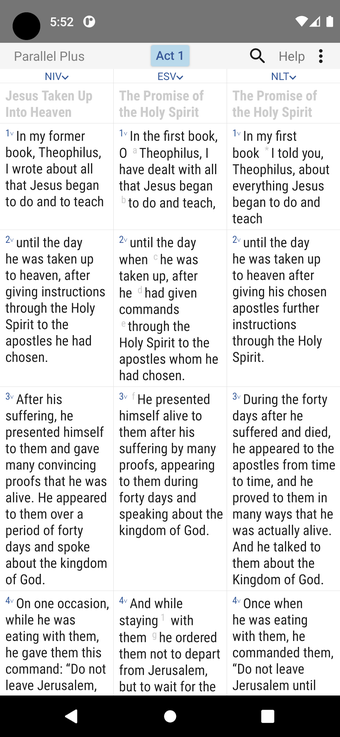 Imagen 0 para PARALLEL PLUS Bible: word…