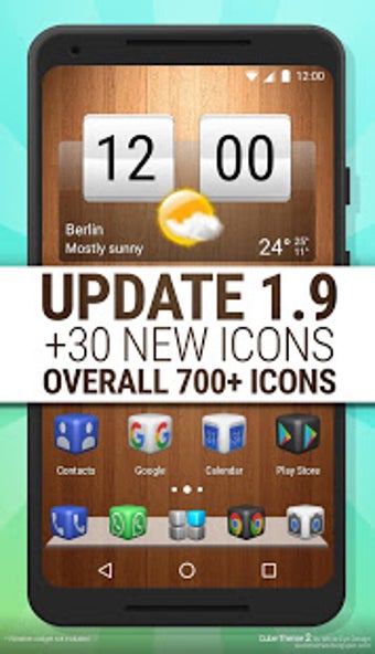 Imagen 1 para Cube Theme 2 - Icon Pack