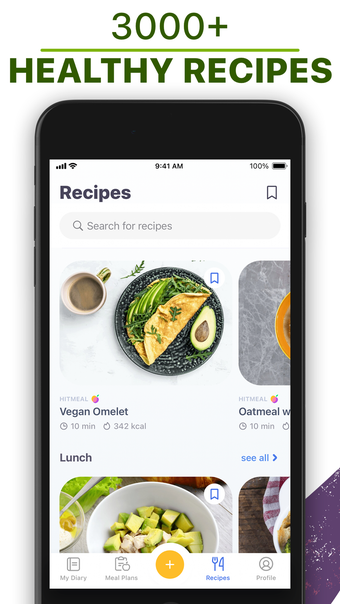 Imagen 0 para HitMeal - Nutrition Track…