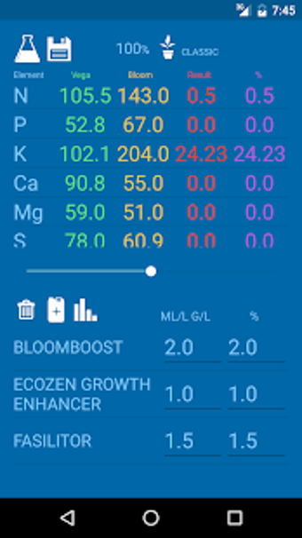 Imagen 2 para NPK Calculator
