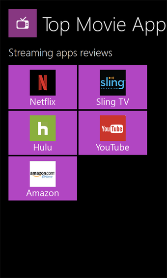 Imagen 1 para Top Movie Apps for Window…