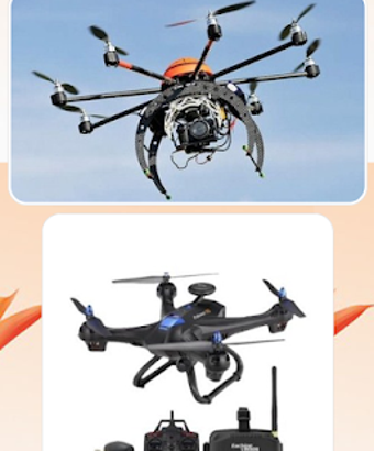 Image 1 for Flying drone camera