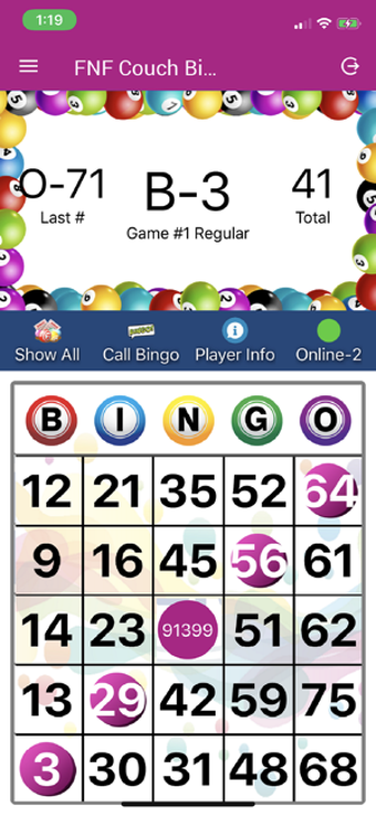 Image 0 for FNFCouchBingo