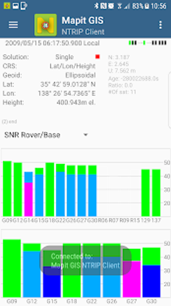 Imagen 3 para Mapit GIS - NTRIP Client