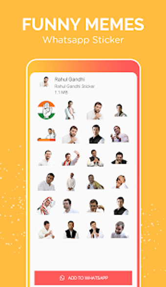 Image 1 for Indian Politics WA Sticke…