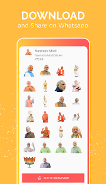Image 0 for Indian Politics WA Sticke…