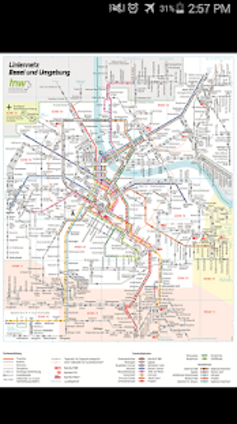 Image 1 for Basel Tram Map