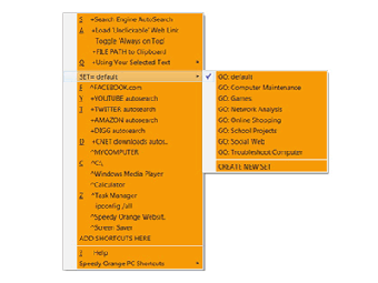 Image 0 for Speedy Orange PC Shortcut…