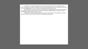 Image 0 for FocusWriter