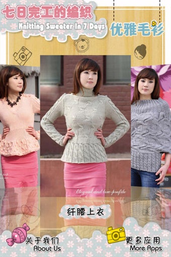 Image 0 for Knitting a Sweater in 7 D…