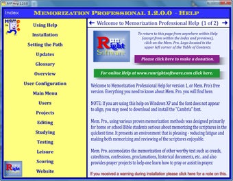 Image 0 for Memorization Professional…