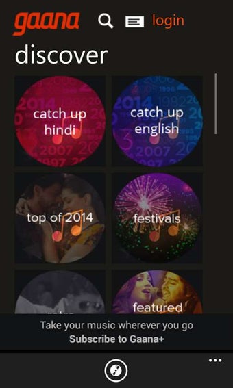 Imagen 2 para Gaana for Windows 10