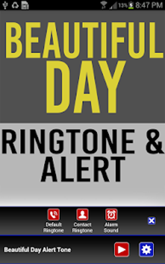 Image 0 for Beautiful Day Ringtone & …