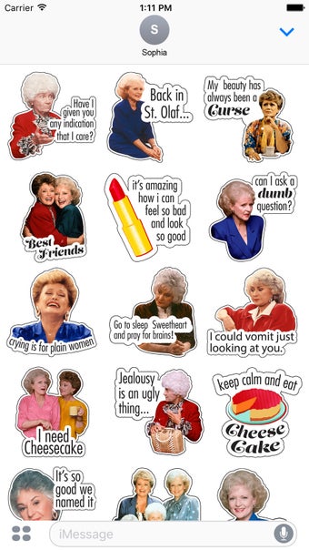 Image 0 for Golden Girls Stickers