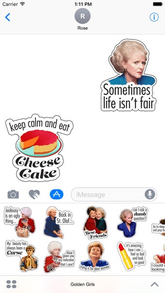 Image 1 for Golden Girls Stickers
