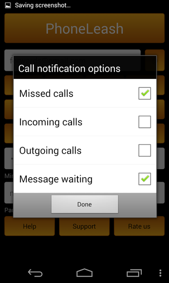 Imagen 1 para PhoneLeash: SMS/MMS forwa…