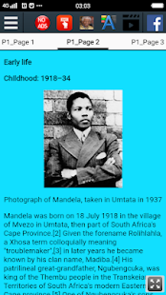 Image 0 for Nelson Mandela Biography