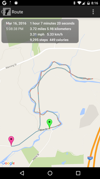 Imagen 2 para Simply Walking - GPS Map …