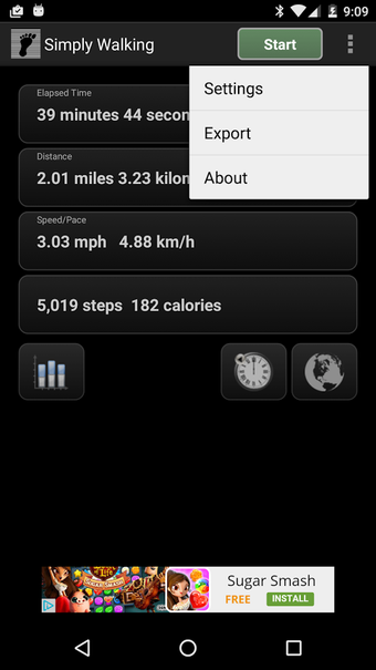 Imagen 1 para Simply Walking - GPS Map …