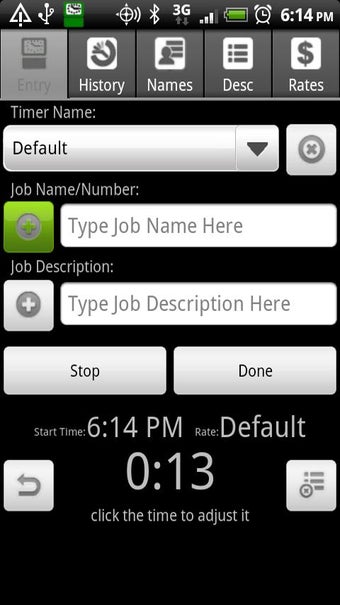 Imagen 1 para Android Time Card Free