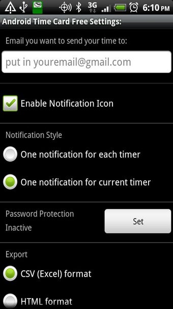 Imagen 0 para Android Time Card Free