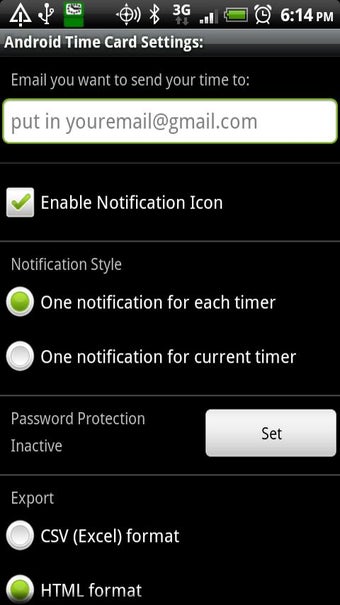 Imagen 3 para Android Time Card Free
