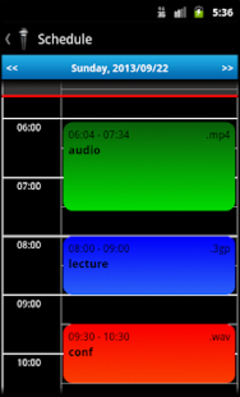 Imagen 3 para Schedule Voice Recorder