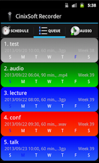 Imagen 2 para Schedule Voice Recorder