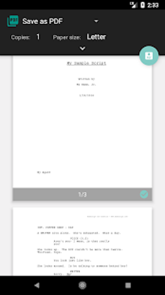 Image 2 for DubScript Screenplay Writ…
