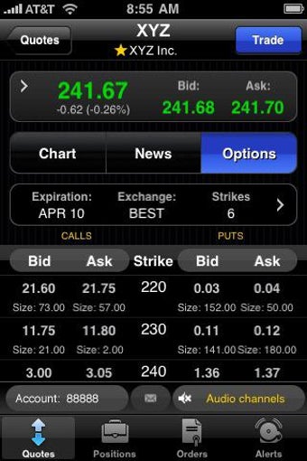 Image 1 for thinkorswim Mobile
