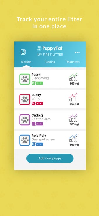 Image 2 for PuppyFat - Breeder Softwa…